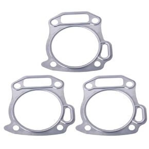 3 pcs High Compression Performance for Predator 212cc Head Gasket .010 70mm,for GX160 GX200 Silvery