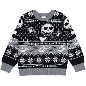 Disney Nightmare Before Christmas Matching Family Sweater Toddler to Adult Sizes (2T - 2XL)