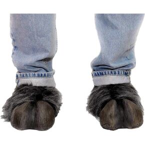 Zagone Studios Black and Grey Hoof Shoe Covers
