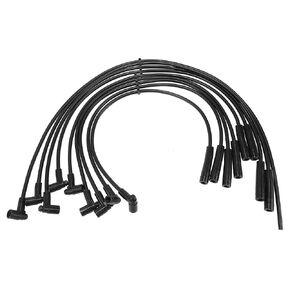 ACROPIX Car Spark Plug Coil Wires Ignition Coil Harness Cable Fit for Chevrolet Blazer V8 7.4L 1973 - Pack of 9