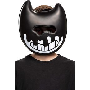 قناع زي Bendy and the Ink Machine، إكسسوار زي Ink Bendy، قناع وجه بحجم الأطفال مستوحى من اللعبة