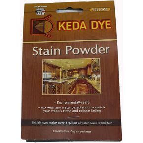 Yellow Dye by Keda Dye Sunflower Yellow Wood Dye Powder 25 Grams Makes 1 Gallon Yellow Stain Color