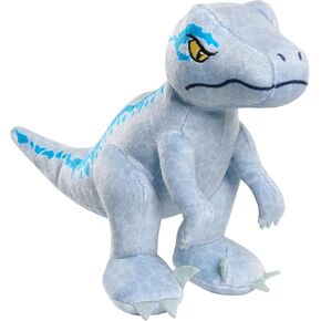 Just Play Jurassic World Small Plush Blue, Kids Toys for Ages 3 Up
