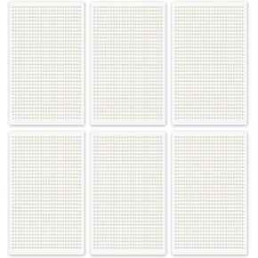 3701PCS Pearl Stickers Pearls for Crafting - Self Adhesive Pearls for Hair Face Makeup Eye Nail Crafts, Stick On Gems (White, Assorted Sizes)