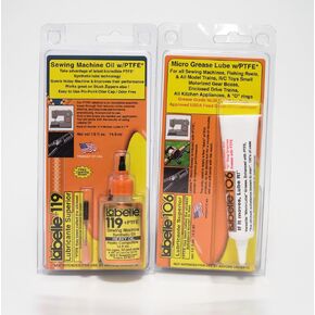 First Improvement in Sewing Machine Oil in 30 Years, Labelle's Remarkable lubes with *PTFE additives: Quiets and Reduces Friction, Improves Longevity, You Will Smile Once You use it. Give it a Try!
