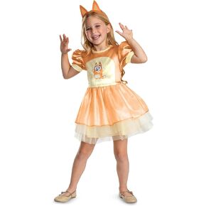 Disguise baby-girls Bingo Skirt Costume for Kids, Official Bluey Character Outfit With Dress and Headband