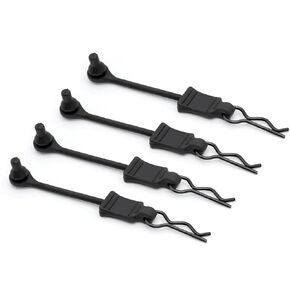 OGRC 4Pcs Body Clip Retainer for ARRMA 1/10 Senton/Granite/Big Rock/Gorgon/Kraton/Outcast/Vorteks/KRATON 1/8 Typhon/Infraction #ARAC3445