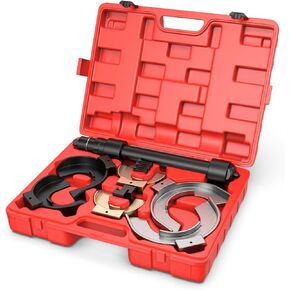 Macpherson Strut Spring Compressor Interchangeable Fork Strut Coil Extractor Dump Universal Tool Set