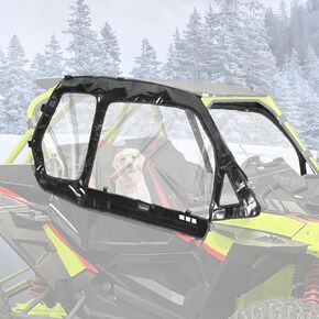 StarknightMT Cab Enclosure For RZR 1000 XP 2014-2023, Upgraded Zipper Waterproof Soft Upper Doors Side Window 2 Seater Compatible With Polaris RZR XP 1000 14-23/ RZR XP Turbo 16-21/S 900 1000 16-19