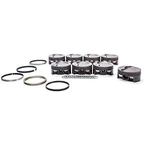 Mahle 930249130 MS Piston Set (SBF 347ci 4.030in Bore 3.4in Stroke 5.4in Rod .927 Pin -16cc 9.0 CR Set of 8)