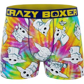 CRAZYBOXER Men's Underwear The Mandalorian Breathable Original Boxer Brief Soft