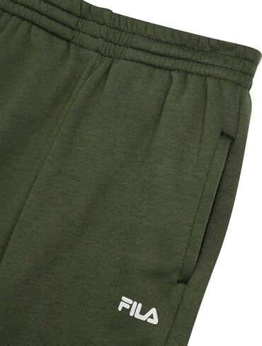 طقم بدلة رياضية للأولاد من Fila - قطعتين سويت شيرت بغطاء للرأس وبنطلون رياضي - مجموعة ملابس رياضية عالية الأداء للأولاد، 8-12 in Saudi Arabia