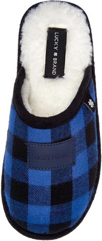 Lucky Brand Boy's Plaid Scuff Slippers in Saudi Arabia