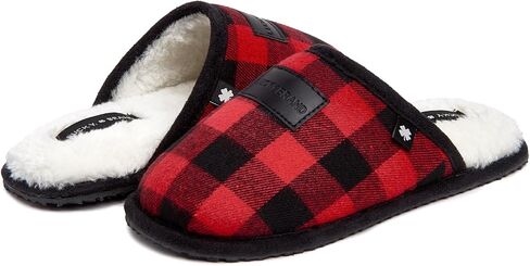 Lucky Brand Boy's Plaid Scuff Slippers in Saudi Arabia