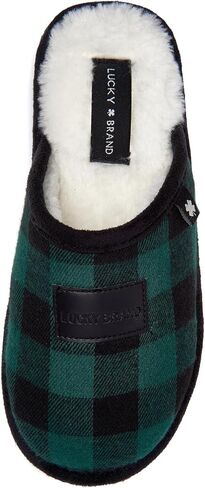 Lucky Brand Boy's Plaid Scuff Slippers in Saudi Arabia