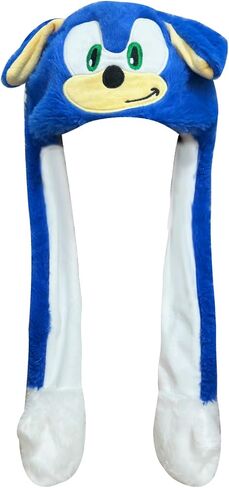 Soft Plush Ears Moving Hat,Funny Beanie Hat,Pressing Jumping Hat, Halloween ChristmasNovelty Party Hat in Saudi Arabia