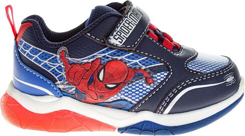 أحذية رياضية لشخصيات Marvel Comics بدون رباط - أحذية رياضية The Avengers Spiderman Captain America Hulk Thor Ironman (المقاسات: 6-10 طفل صغير / 11-12 طفل صغير) in Saudi Arabia