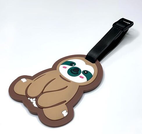 Luggage Tag Cute Funny Silicone ID Luggage Tags for Suitcases Bag Travel Accessories Perfect for Teens Adults in Kuwait