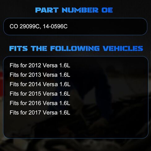 CO 29099C A/C مجموعة قابض الضاغط يناسب 2012-2017 العكس 1.6L تكييف وضاغط للهواء ما بعد البيع قطع غيار السيارات استبدال 14-0596C in Saudi Arabia