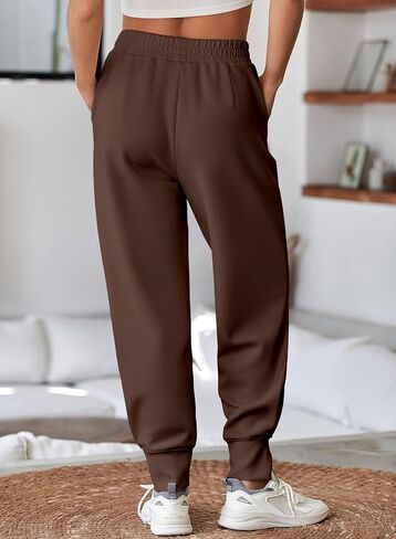 Aleumdr Women's High Waisted Sweatpants with Pockets Workout Running Jogger Pants Baggy Lounge Sweat Pants in Kuwait