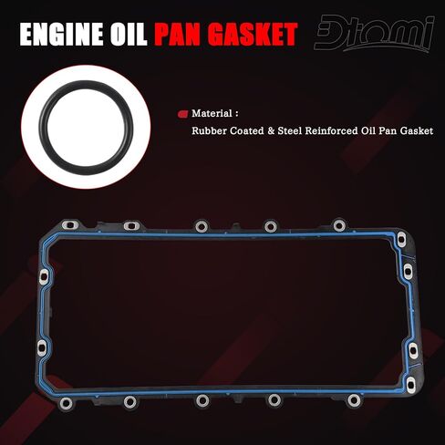 حشية وعاء زيت المحرك متوافقة مع سيارة Ford Lincoln Avanti Mercury E-150 E-250 E-350 E-450 F-150 F-250 F-350 Expedition 1992-2016، Town Car، Grand Marquis 4.6L 5.4L استبدال# OS30725R 3L3Z6710AA in Saudi Arabia