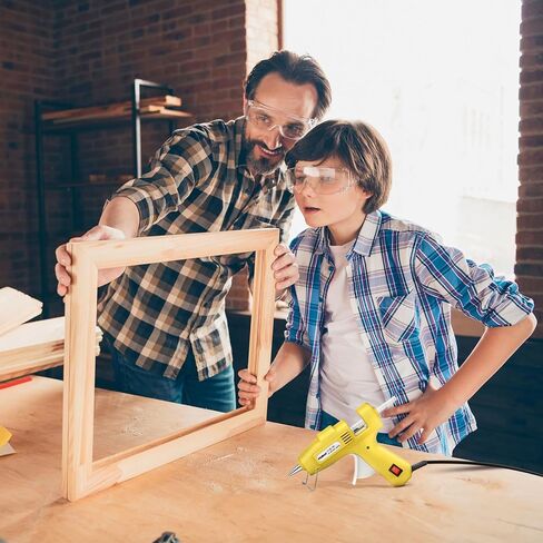 مسدس غراء ساخن صغير بقوة 20 وات من روميش مع مجموعة 30 عصا غراء، مجموعة مسدس غراء ساخن سريع التسخين للخدمة الشاقة للحرف اليدوية والإصلاحات (رمادي) in Kuwait