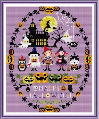 Rosyfoxes Cross Stitch Kits Stamped Full Range of Embroidery Starter Kits for Adult DIY- Printed Kits Birds' Love nest 2(Printed) 11CT 3 Strands 21.3x15.4 inches in Saudi Arabia