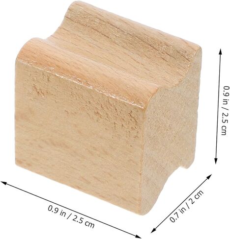 10pcs Beech Wood Seal Carving Square Wood Seal Self Making Stamper DIY Craft Tool Stamps for Making DIY Wooden Stamp Decorative Seal Cards Making Stamp Handbook Stamp Seal in Kuwait