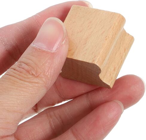 10pcs Beech Wood Seal Carving Square Wood Seal Self Making Stamper DIY Craft Tool Stamps for Making DIY Wooden Stamp Decorative Seal Cards Making Stamp Handbook Stamp Seal in Kuwait
