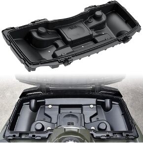 SAUTVS Front Lower Box for Sportsman 400 450 500 600 700 800 X2 05-10, Front Lower Storage Box Cargo Rack for Polaris Sportsman 400 450 500 600 700 800 X2 2005-2010 Accessories, Replace OEM# 2203484