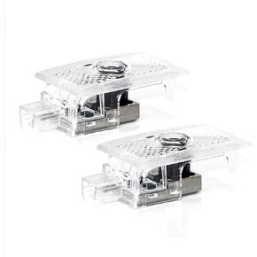 2 Pcs Never Fade Door Light Logo, Projection Ghost Shadow Welcome Puddle Light Compatible with Challenger 2013~Present Accessories (Bees)