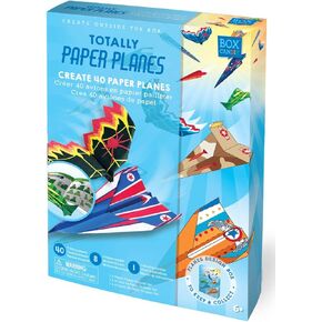 Totally Paper Planes Fold and Fly Origami Art Set in Keepsake Box to Make and Fly