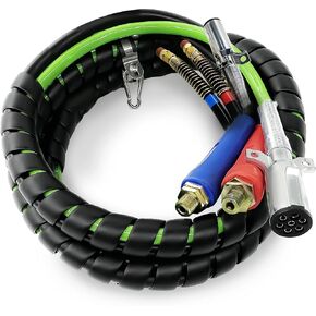 Semi Truck Air Lines Kit Airlines for Semi Truck Tractor Trailer Air Hose 12ft