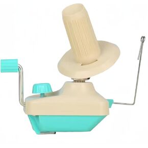 GEIWOGUO Yarn Winder Fiber Yarn String Ball Winder Holder Hand Operated (Red) in Saudi Arabia