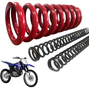 Heavy Duty Front & Rear Motion Shock Spring Kit for 2000-2004 Yamaha TTR125 TTR125L TTR125E TTR125LE Heavy Duty Coil Spring Replace for 650-YTR-1205 660-YTR-1205