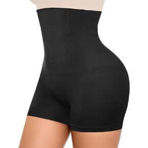 Shapewear Tummy Control Shorts, High Waisted Boy Shorts Underdress For Women Compression Underwear Womens Body Shaper
