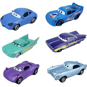 6PCS Toy Car Set 1:55 Metal Die Casting Car Toy Vehicle with Portable Size for 3 4 5 6 Year Old Boy & Girl Gift, in Bulk
