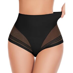 Shapewear Tummy Control Panties - Womens Shaping Underwear Compression Briefs Low Rise Cincher Bodyshaper Girdle Panty