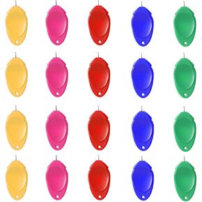 Needle Threaders,20 Pcs Thumb Sewing Needle Threader Easy Threader for Small Eye Needle Simple Needle Threader for Hand Machine Sewing Needle Threader Tool for Embroidery Cross Stitch Craft