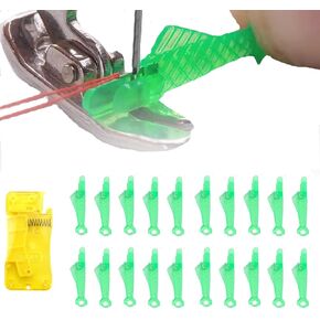 Fish Mouth Sewing Machine Needle Threader,Fish Mouth DIY Needle Threader, Hand Machine Sewing Tool, Needle Threader, Little Fish Needle Recogniser,Embroidery Needle Threader Tool