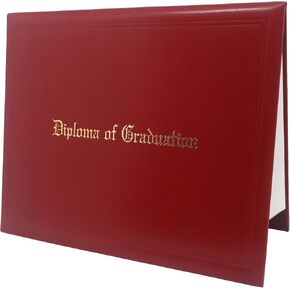 GraduationMall 11"x14" Smooth Padded Diploma Cover Certificate Holder Black