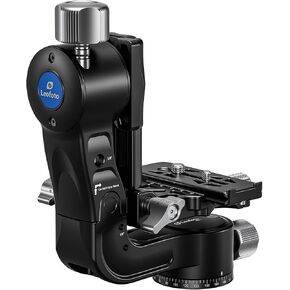 Leofoto Black PG-1 Lightweight Heavy Duty Gimbal Tripod Head Arca Compatible