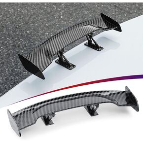 Mini Car Spoiler Wing Bat-Shaped Spoiler Wing Auto Tiny Car Tail Wing ABS Rear Spoiler Fit for All Car