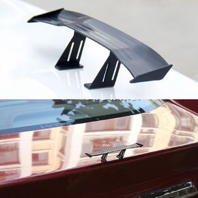 Mini Car Spoiler Wing Bat-Shaped Spoiler Wing Auto Tiny Car Tail Wing ABS Rear Spoiler Fit for All Car