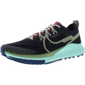 Nike React Pegasus Trail 4 Mens Running Trainers DJ6158 Sneakers Shoes (UK 11 US 12 EU 46, Light Silver Mineral Teal 005)