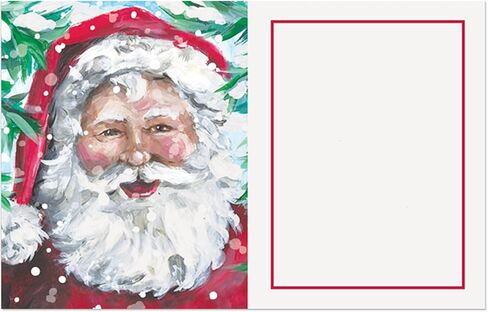 Patterned Enclosure Cards - 3.5" x 2.25" - 50 Pack (Winter Cardinal) in Kuwait