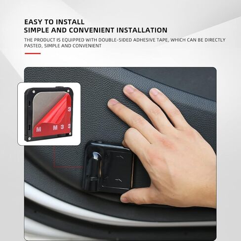 جهاز عرض شعار أضواء باب السيارة - قطعتان من مصابيح LED اللاسلكية العنكبوتية للباب - تناسب معظم السيارات/الشاحنات/سيارات الدفع الرباعي in Kuwait