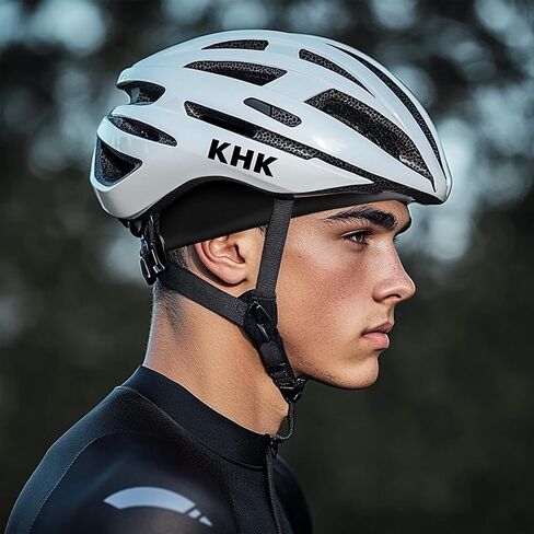 Cycling Caps Unisex Cooling Skull Cap Helmet Liner with Sun Visor Sun Protection Bike Hat for Men and Women in Saudi Arabia