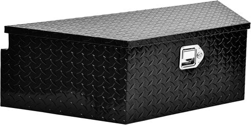 YITAMOTOR 39 Inch Trailer Tongue Boxes, Heavy Duty Aluminum Trailer Tool Box, Diamond Plate Storage Box, Waterproof Trailer Box for Pick Up Truck Bed, RV Trailer with Lock and Keys in Saudi Arabia
