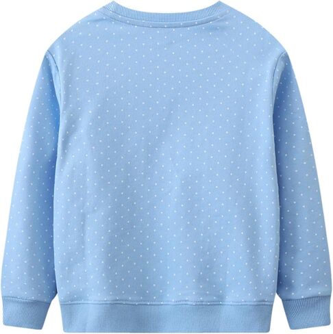 Toddler Girl Boy Sweatshirts Halloween Christmas Crewneck Long Sleeve Pullover Cotton Graphic Top Sweater Shirts in Kuwait